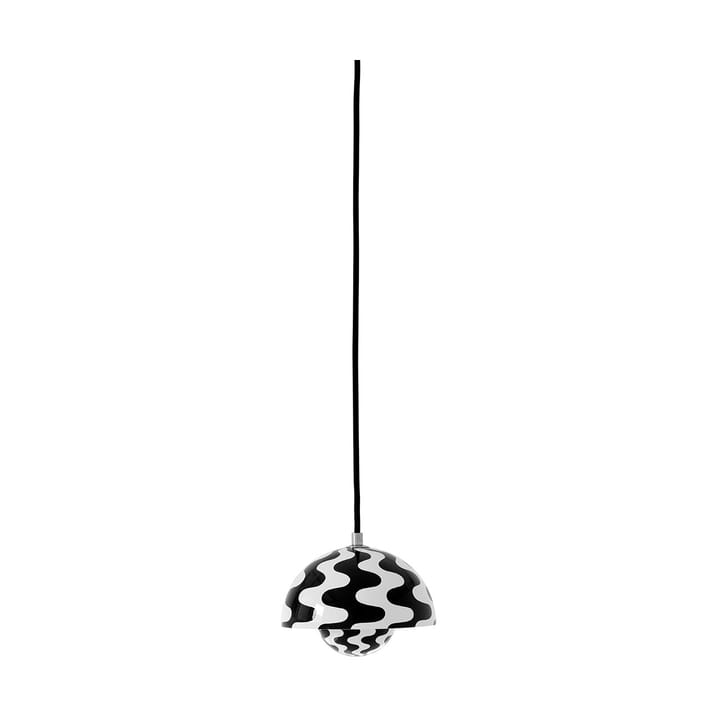 Flowerpot VP10 pendant, Black-white &Tradition