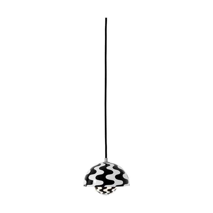 Flowerpot VP10 pendant, Black-white &Tradition