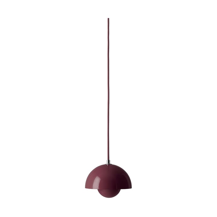 Flowerpot VP10 pendant, Dark plum &Tradition
