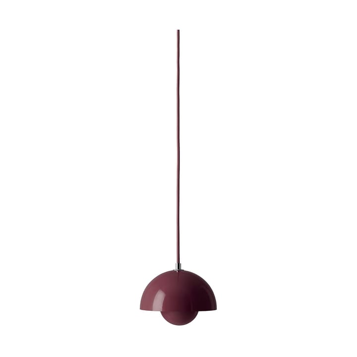 Flowerpot VP10 pendant lamp - Dark plum - &Tradition