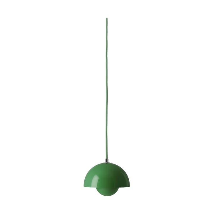 Flowerpot VP10 pendant, Signal green &Tradition