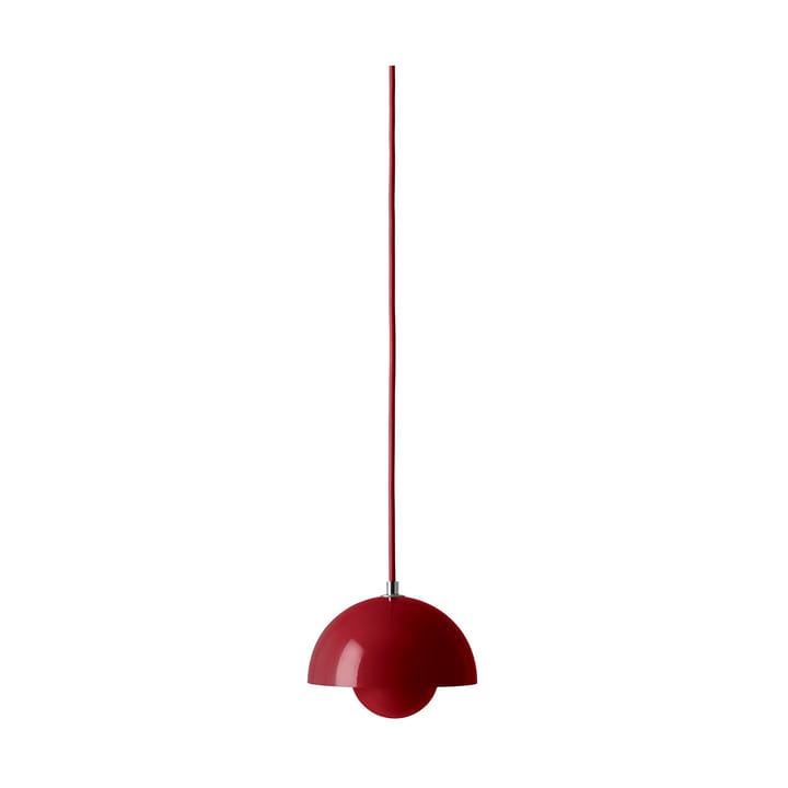Flowerpot VP10 pendant, Vermilion red &Tradition