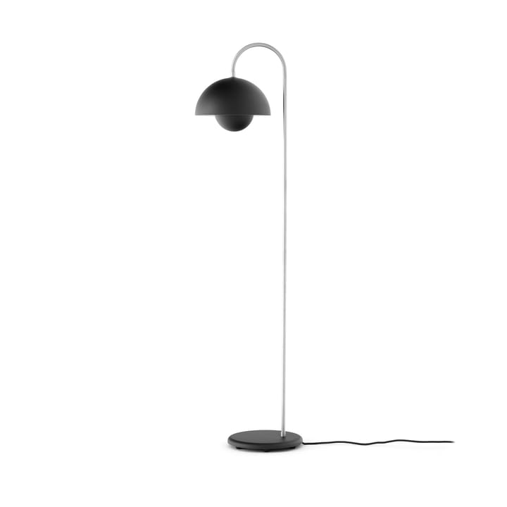 Flowerpot VP12 floor lamp, Matt black &Tradition