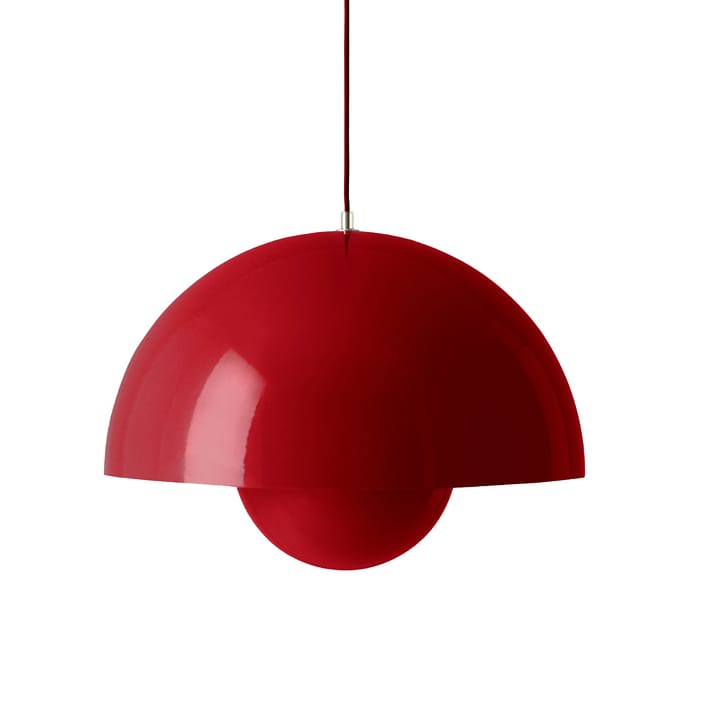 Flowerpot VP2 Big Pendelleuchte - Vermilion red - &Tradition