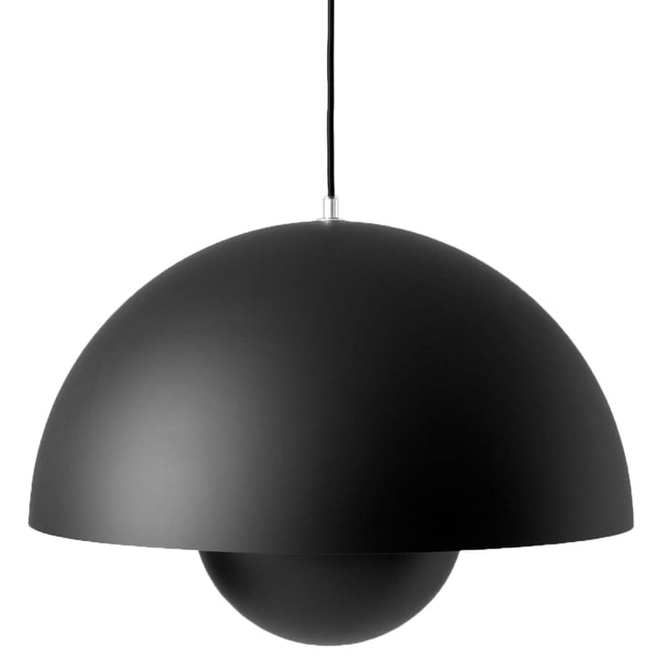 Flowerpot VP2 pendant lamp big - matte black - &Tradition