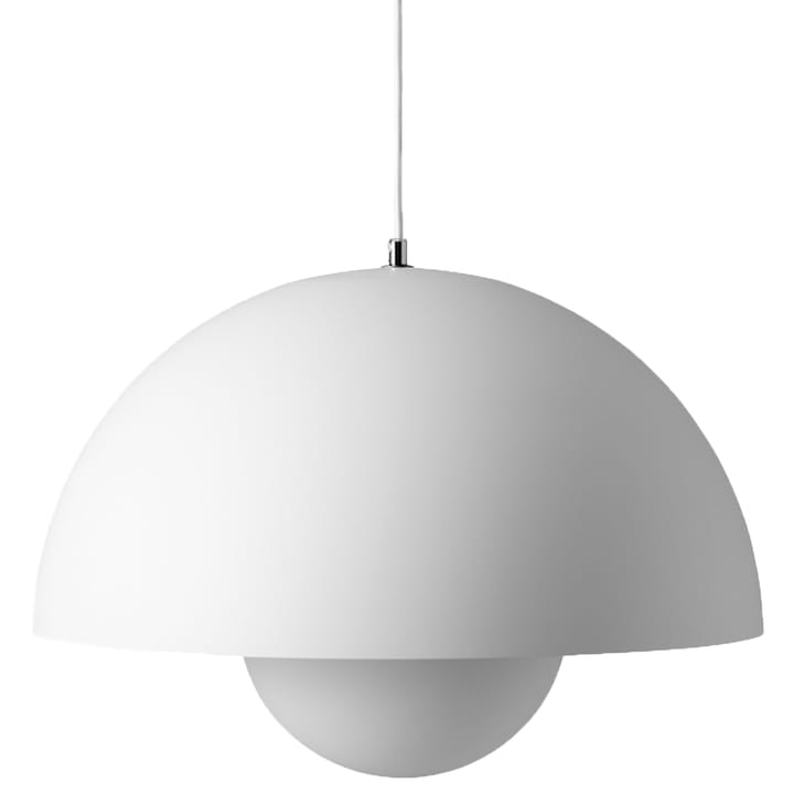 Flowerpot VP2 pendant lamp big - matte light grey - &Tradition