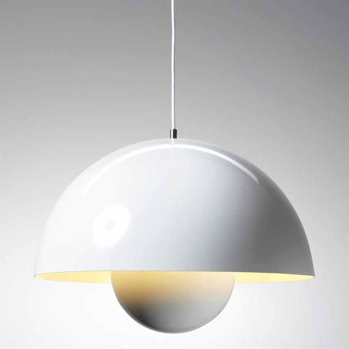 Flowerpot VP2 pendant lamp big, white &Tradition