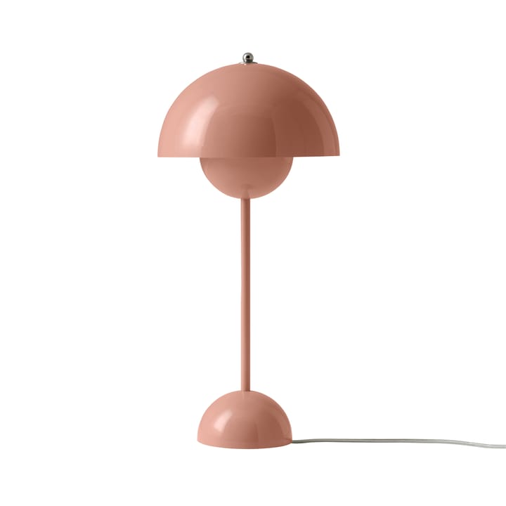 Flowerpot VP3 bordslampa - beige-röd - &Tradition