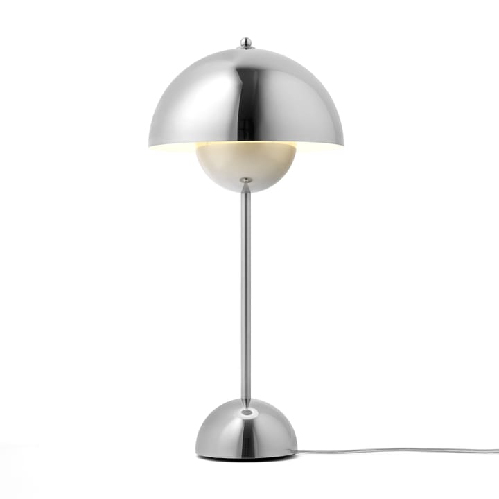 Flowerpot VP3 bordslampa, Chrome-plated &Tradition