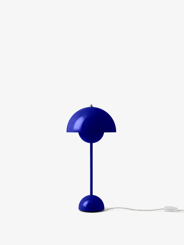 Flowerpot VP3 bordslampa, Cobalt blue &Tradition