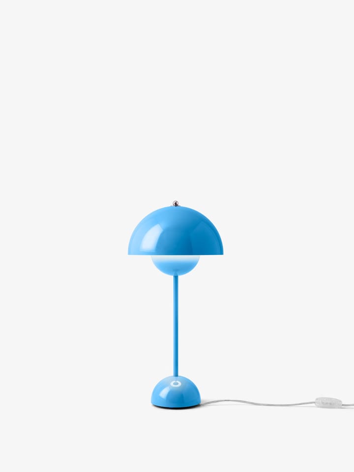 Flowerpot VP3 bordslampa, Swim blue &Tradition