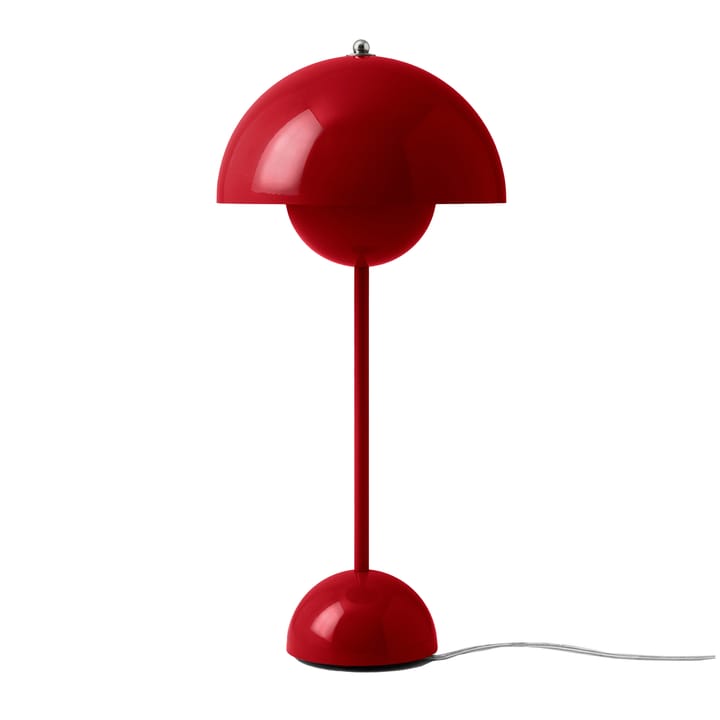 Flowerpot VP3 bordslampa, Vermilion red &Tradition