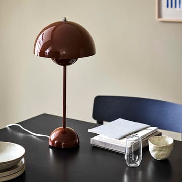 FlowerPot VP3 table lamp - red-brown - &Tradition