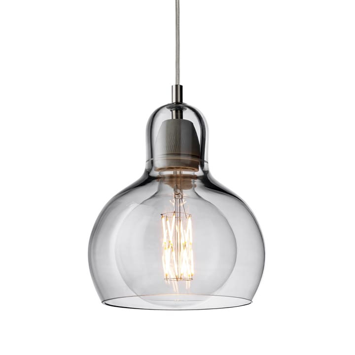 Mega Bulb Pendelleuchte, Silber-klares Kabel &Tradition