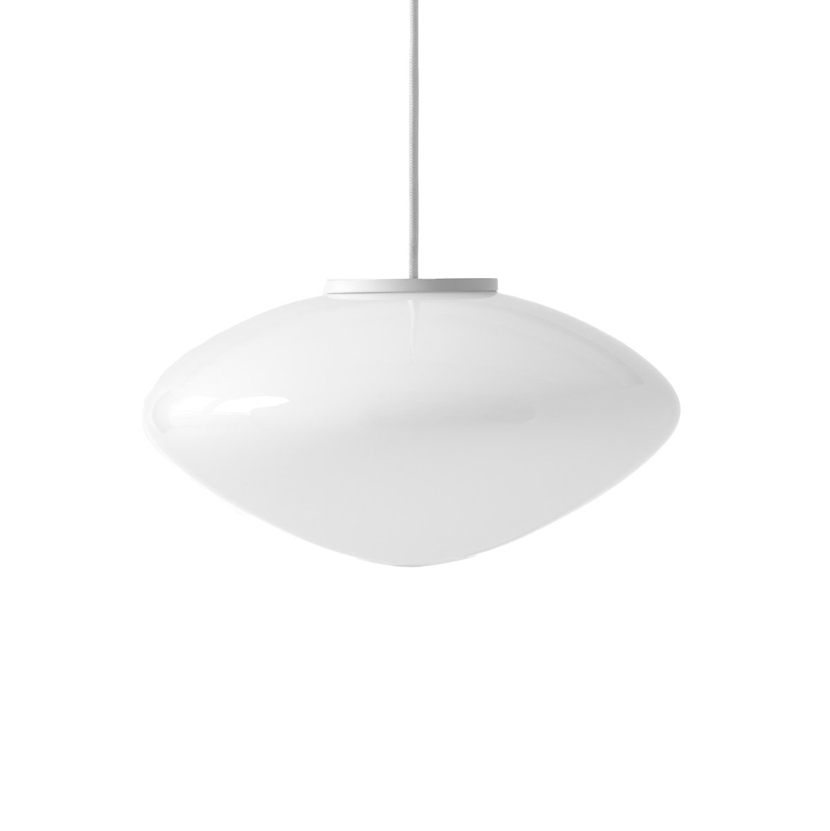 &Tradition Mist AP15 ceiling lamp Ø25 cm Matt White. Glass