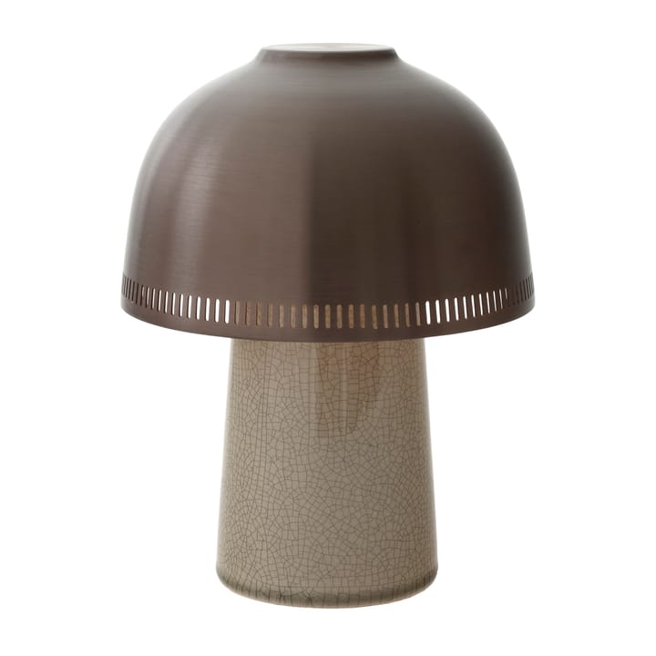 Raku SH8 bordslampa, Beige Grey & Bronze &Tradition