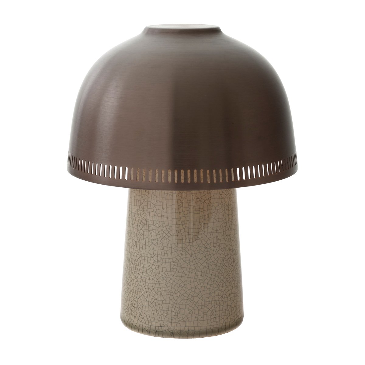 &Tradition Raku SH8 table lamp Beige, grey & bronze