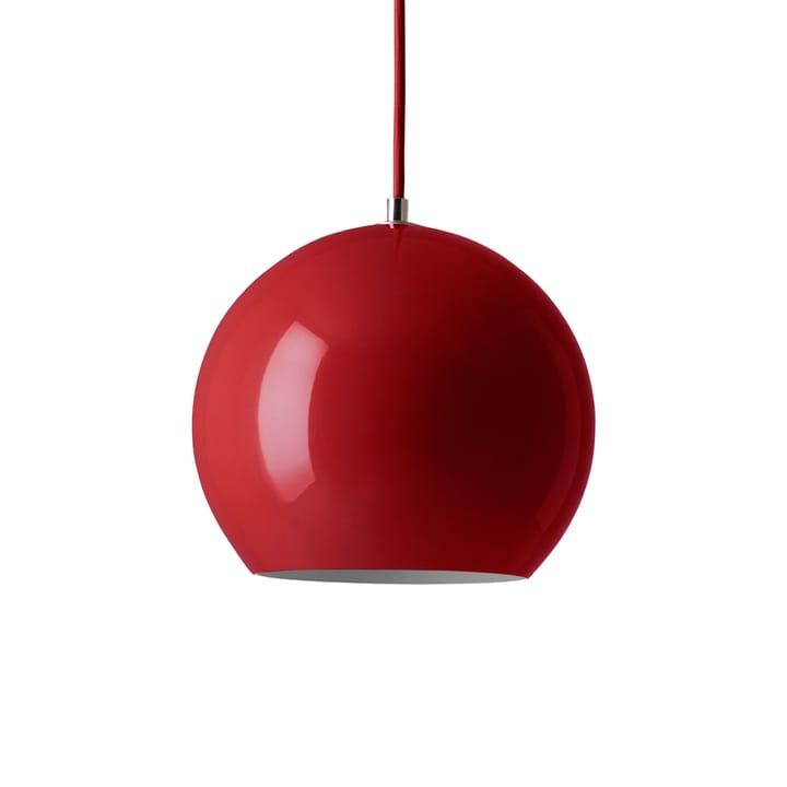 Topan VP6 lamp, Vermilion red &Tradition