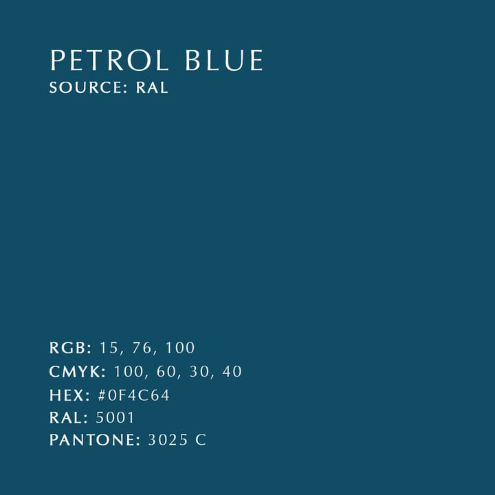 Aluvia Leuchte petrol blue, Medium Ø59cm Umage