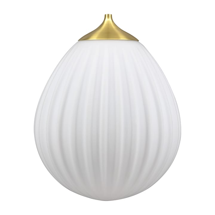 Around The World lamp shade pendant lamp white, Brushed brass Umage