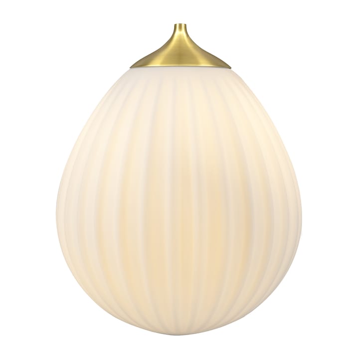 Around The World lamp shade pendant lamp white, Brushed brass Umage