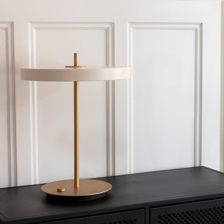 Asteria bordslampa, Pearl white Umage