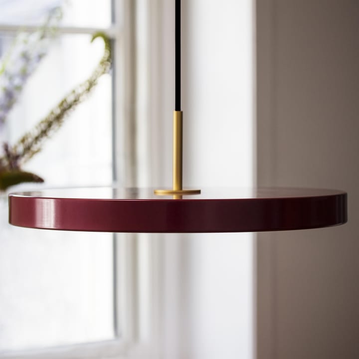 Asteria ceiling lamp, ruby (wine red) Umage