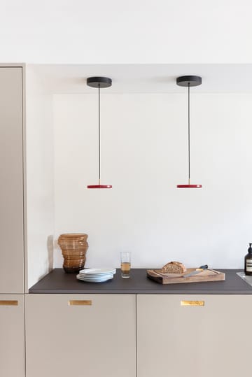 Asteria Micro ceiling lamp - Ruby Red - Umage