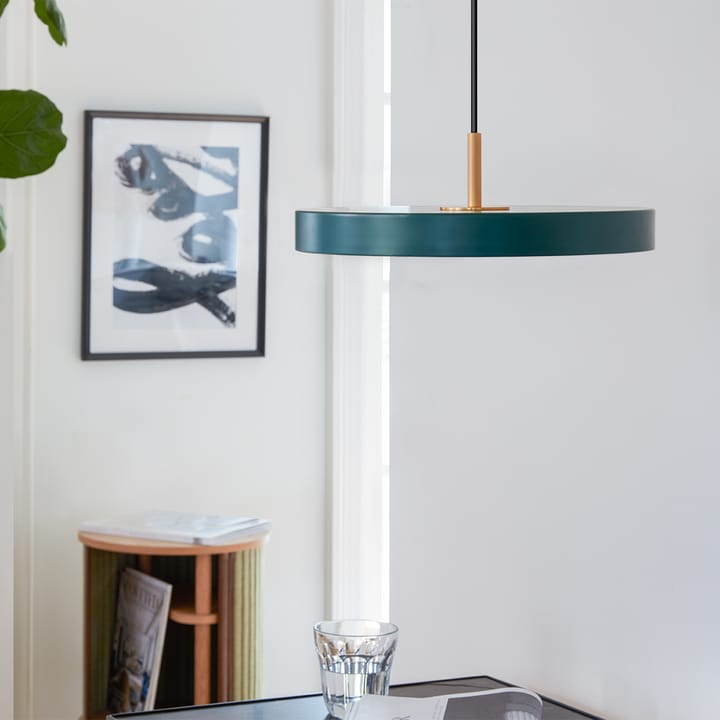 Asteria Mini ceiling lamp, Forest green Umage