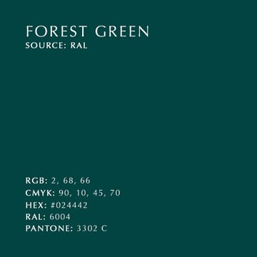 Asteria Mini ceiling lamp - Forest green - Umage