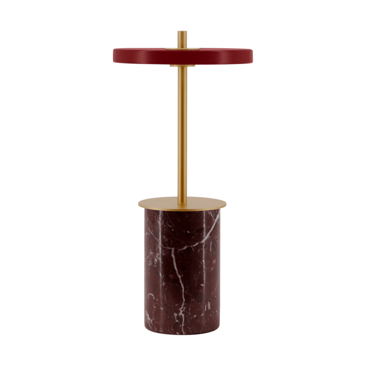 Asteria Move Mini table lamp Ø12x25,5 cm - Red marble - Umage