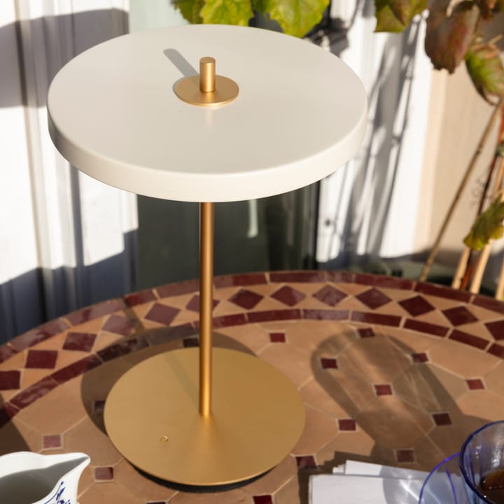 Asteria Move table lamp, Pearl white Umage