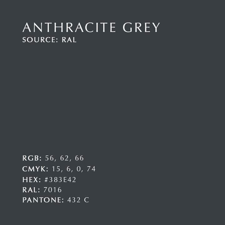 Asteria Up ceiling lamp medium, Anthracite grey Umage