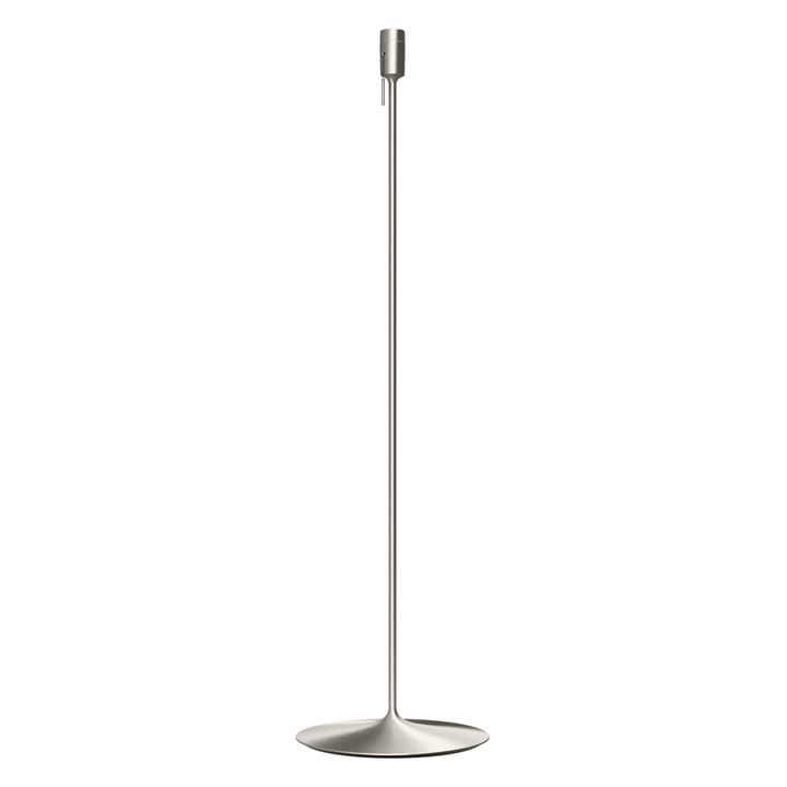 Champagne lamp foot, Brushed steel Umage