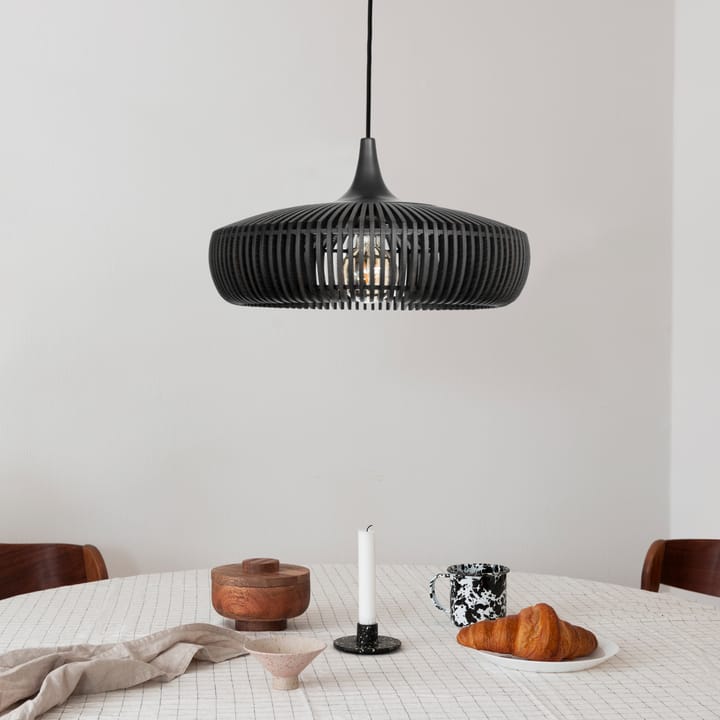 Clava Dine Wood lamp shade Ø43 cm, black Umage