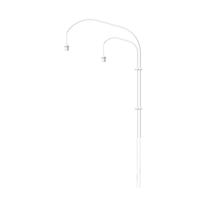 Willow double wall hanger for lamp, white Umage