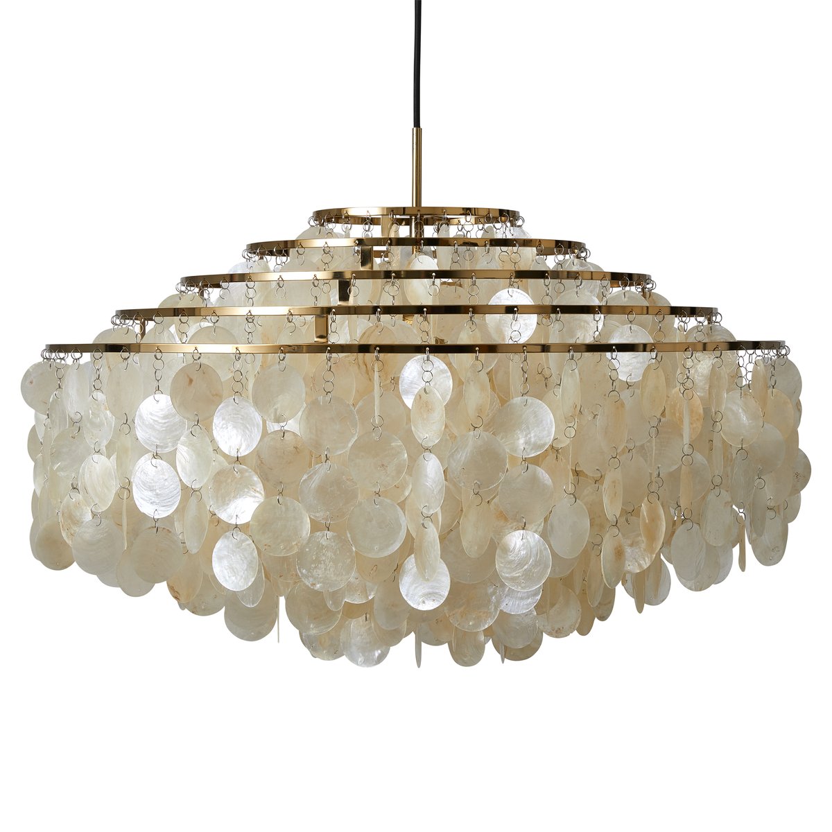 Verpan FUN 11DM pendant lamp Brass