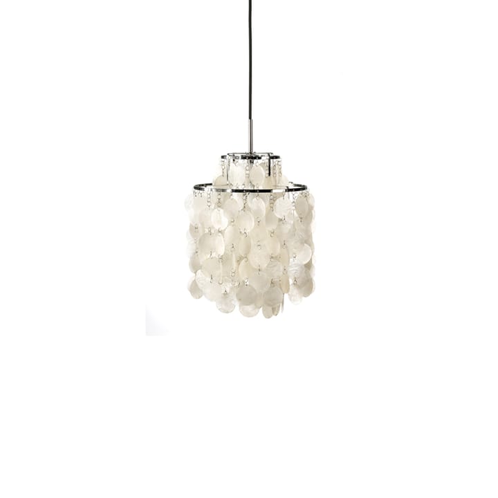 Fun 2 DM pendant lamp - Mother of pearl, chrome - Verpan