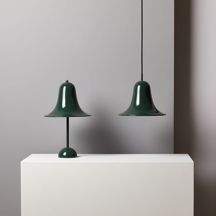 Pantop bordslampa Ø23 cm, Dark green Verpan