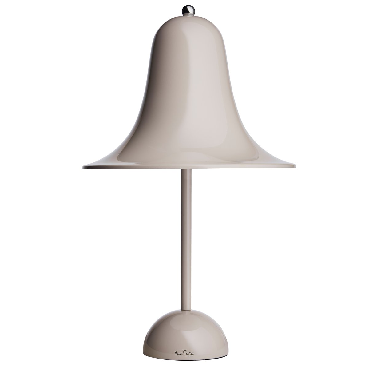 Verpan Pantop table lamp 23 cm grey sand