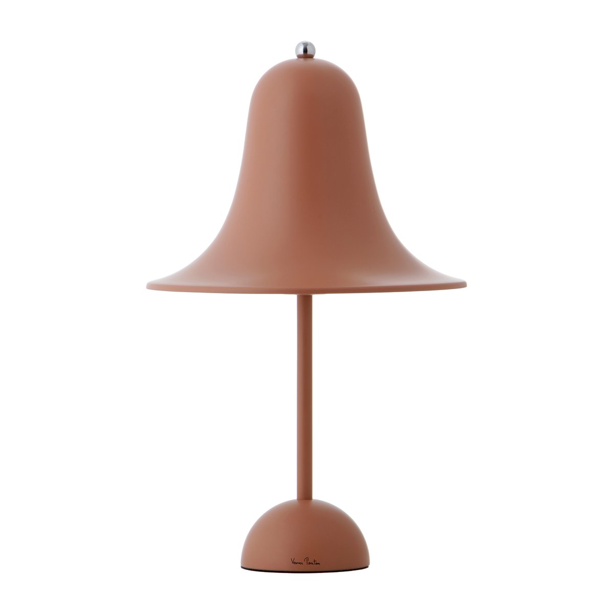 Verpan Pantop table lamp 23 cm Matt terracotta