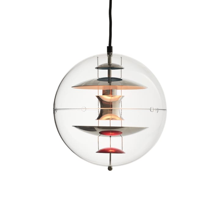 VP Globe ceiling lamp Ø28cm, Chrome-red-blue Verpan