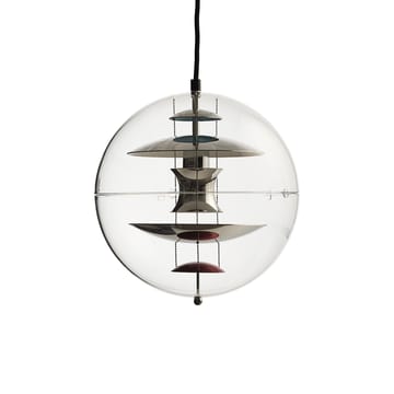 VP Globe ceiling lamp Ø28cm - Chrome-red-blue - Verpan