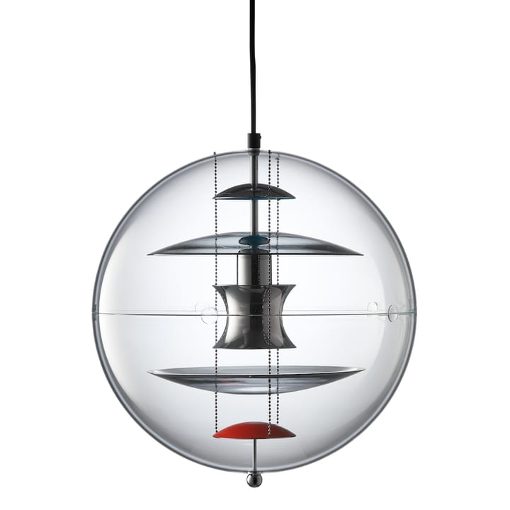 VP Globe Coloured Glass pendant lamp, Ø40 cm Verpan