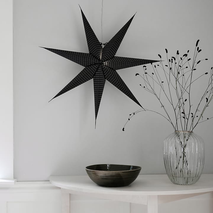 Aino Christmas star black, 80 cm Watt & Veke