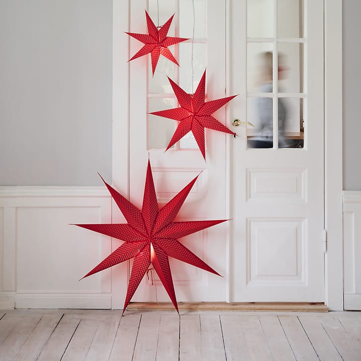 Aino Christmas star slim red, 60 cm Watt & Veke