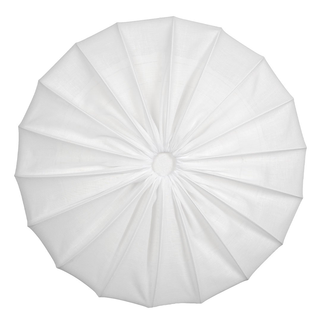 Watt & Veke Anna ceiling lamp linen Ø80 cm White