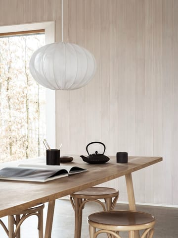 Boll 40 linen lampshade - White - Watt & Veke