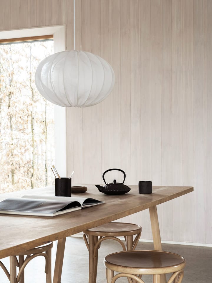 Boll 40 linen lampshade, White Watt & Veke