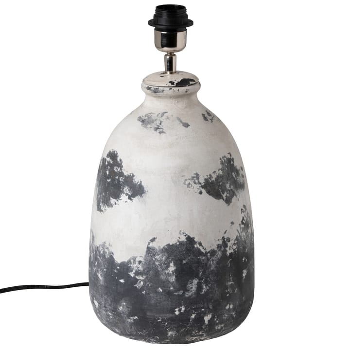 Cliff lamp base, grey white Watt & Veke